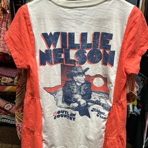 Upcycled Willie Nelson Outlaw Country Tunic